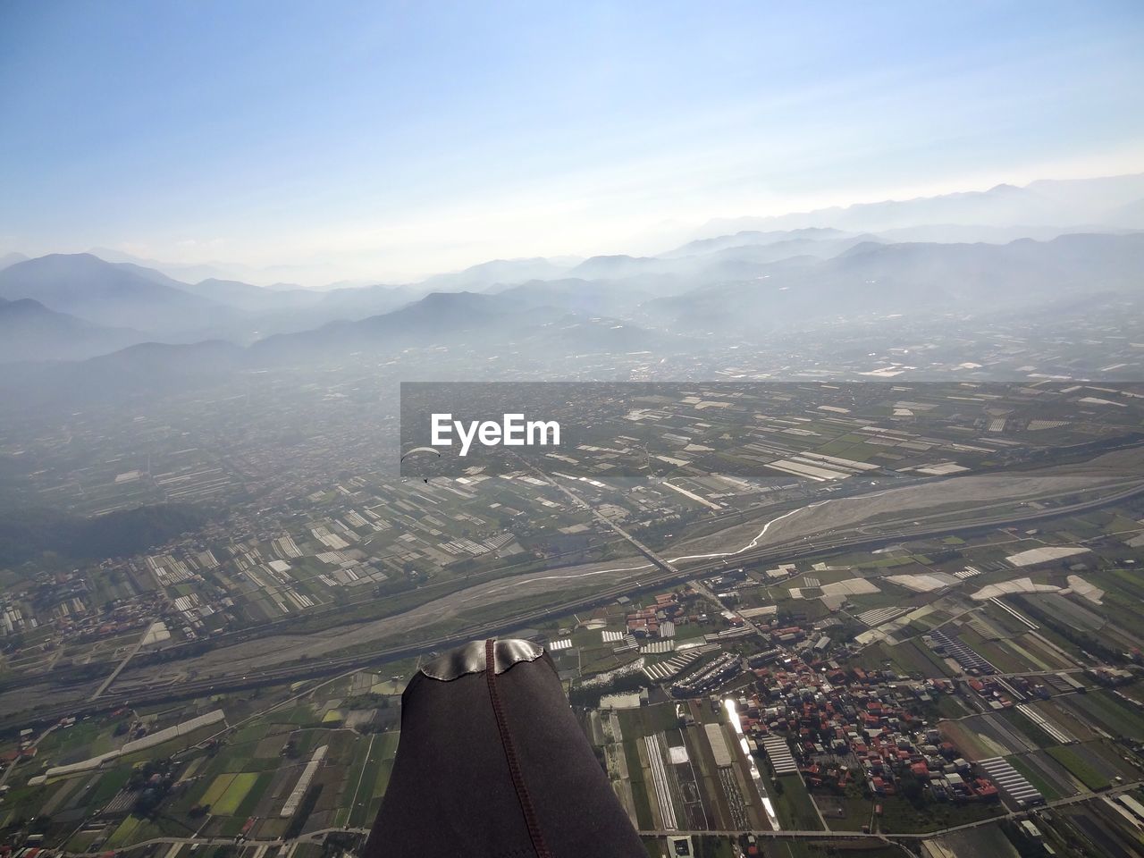 AERIAL VIEW OF CITYSCAPE