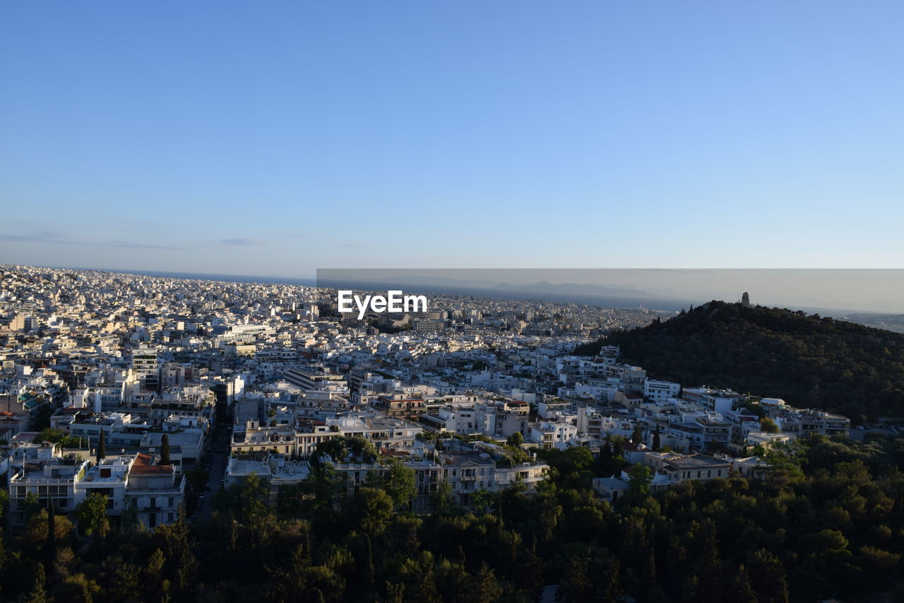 Aerial view of cityscape