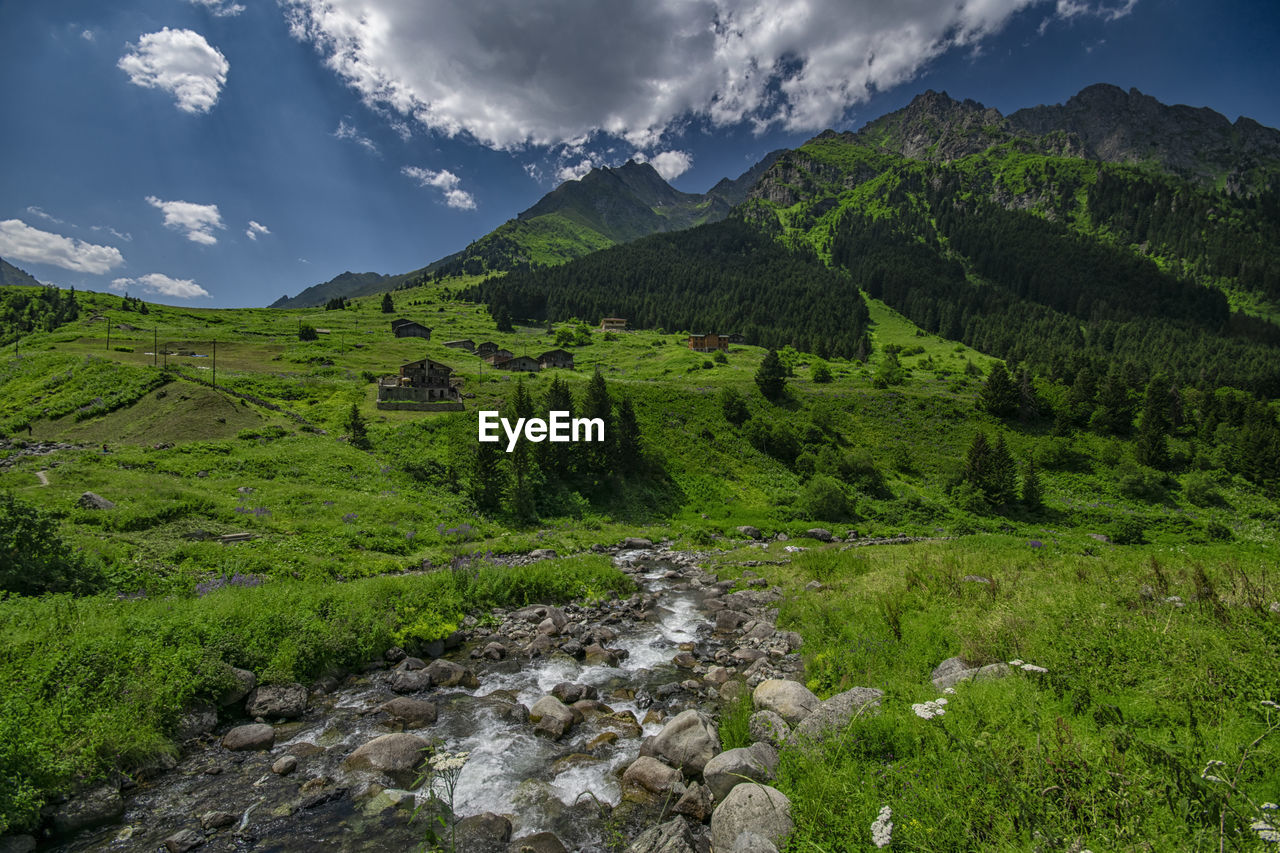 SCENIC VIEW OF LAND AGAINST SKY