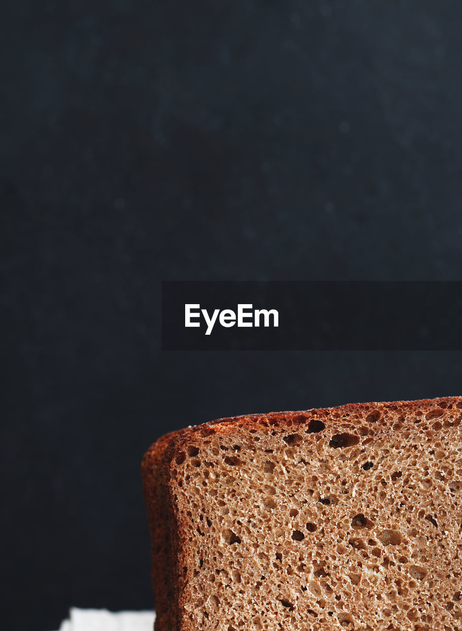 Close-up of brown bread