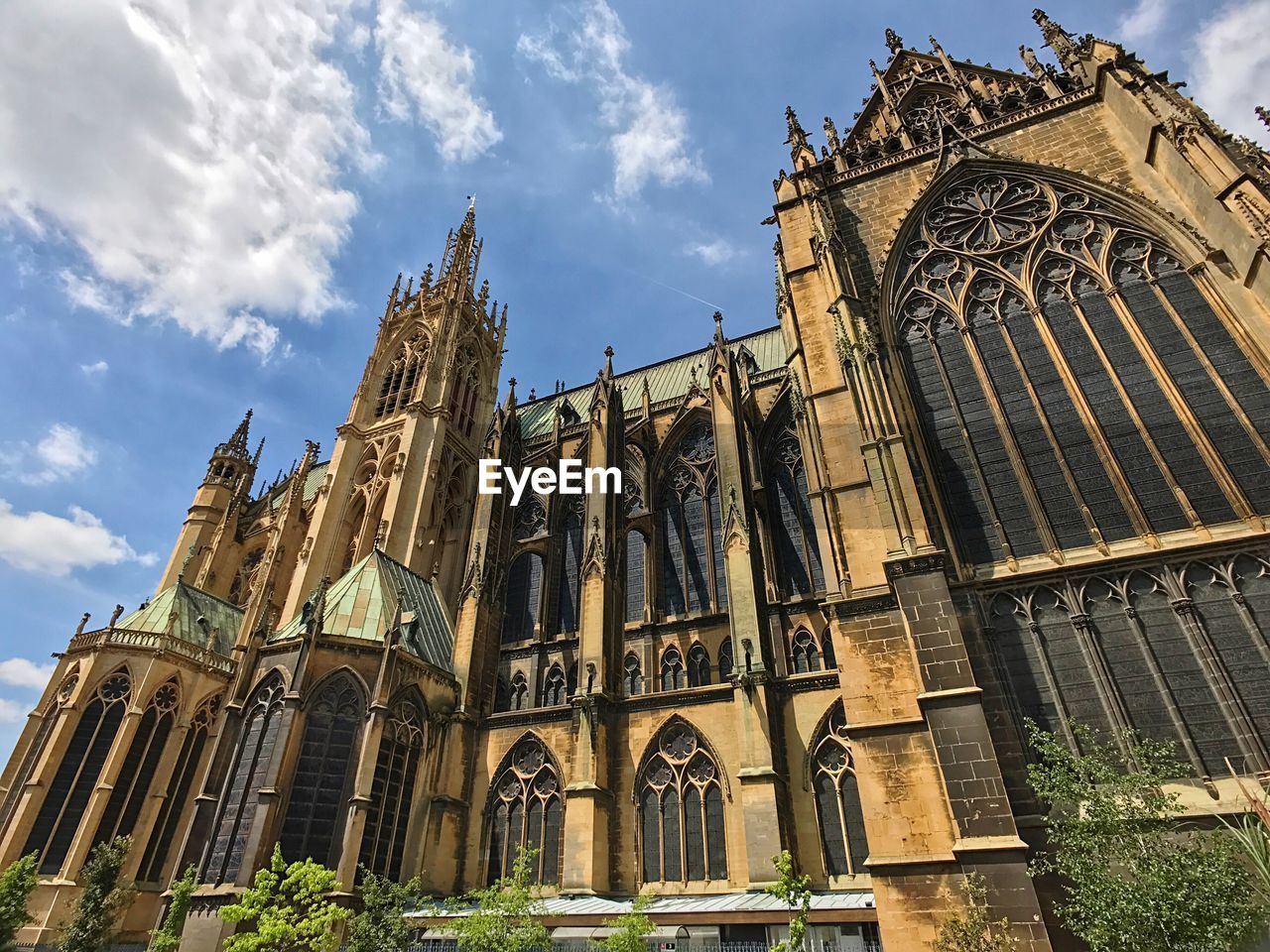 LOW ANGLE VIEW OF TEMPLE