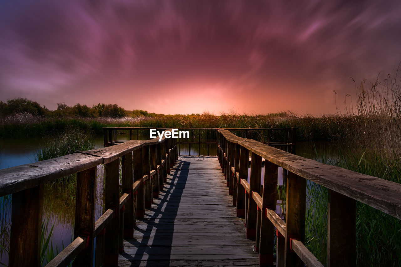 PIER OVER RIVER