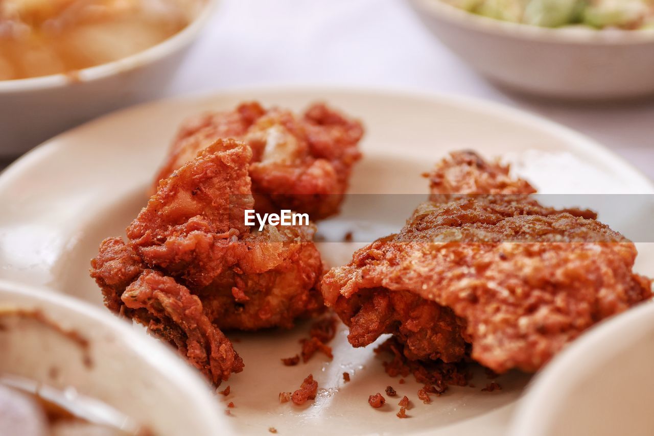 CLOSE-UP OF FOOD SERVED IN PLATE