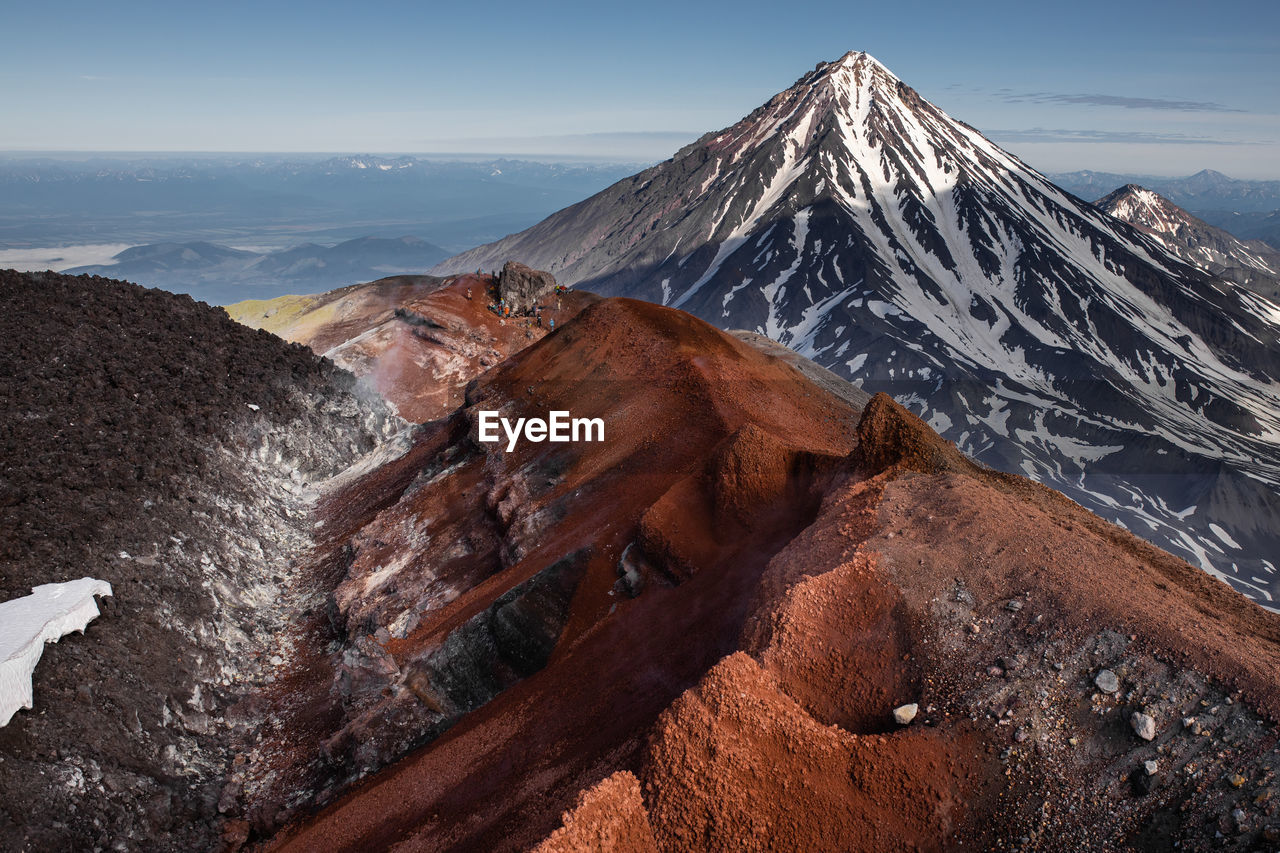 Volcano landscape, kamchatka