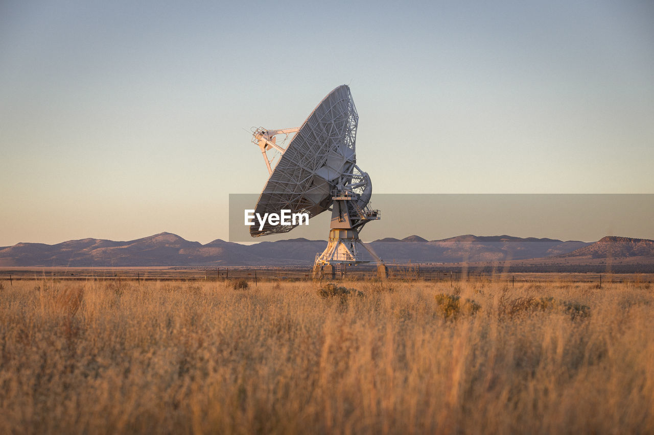 Very large array satellite dish in new mexico