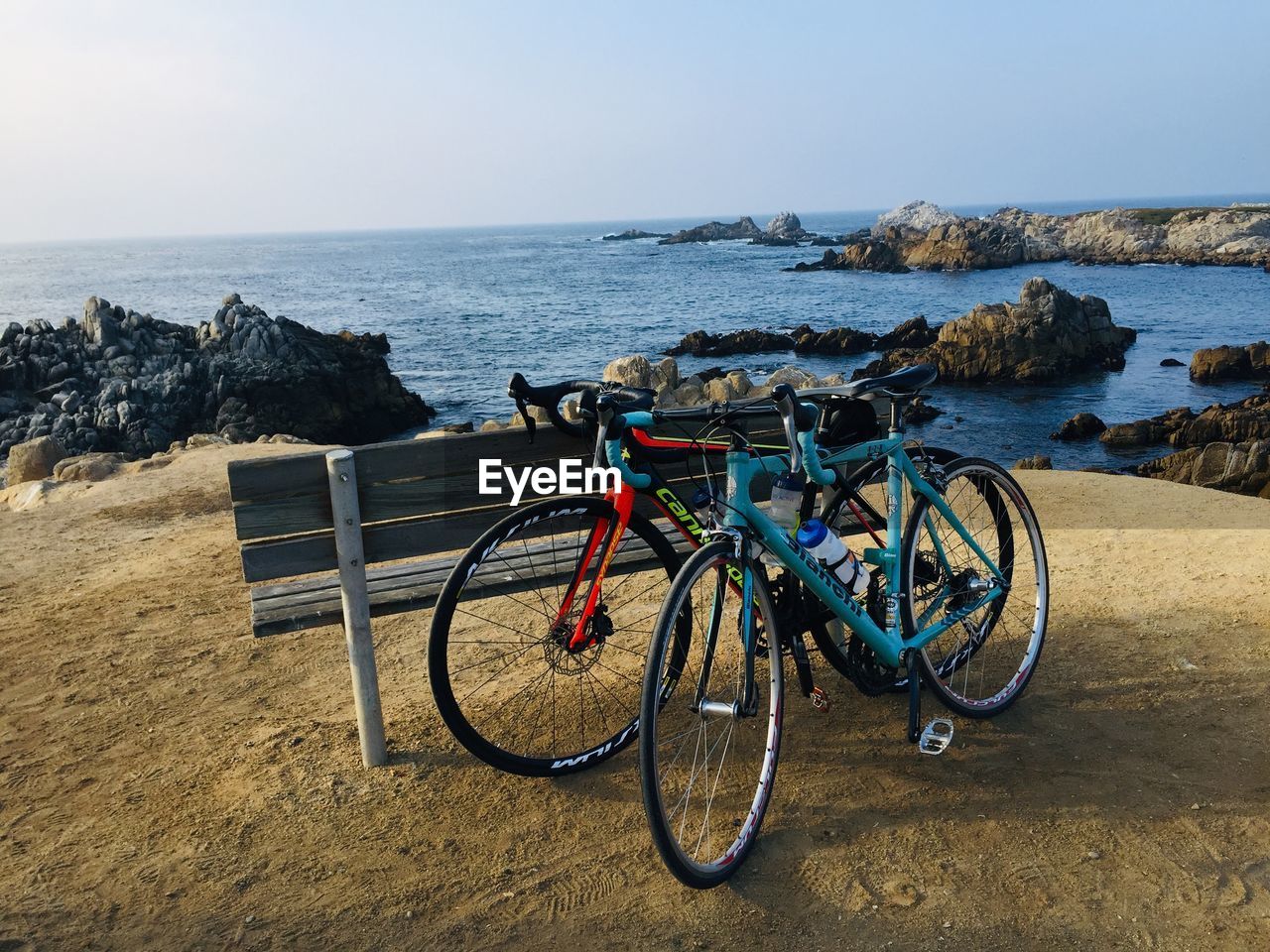 BICYCLES ON BEACH