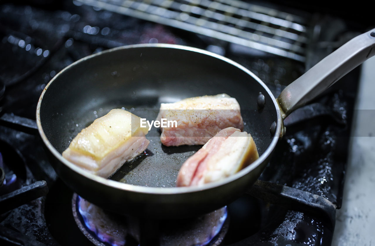 close-up of food in container