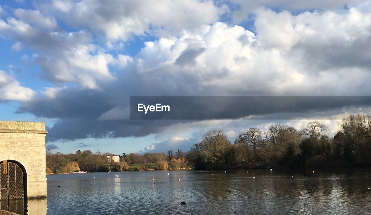 SCENIC VIEW OF RIVER AGAINST SKY