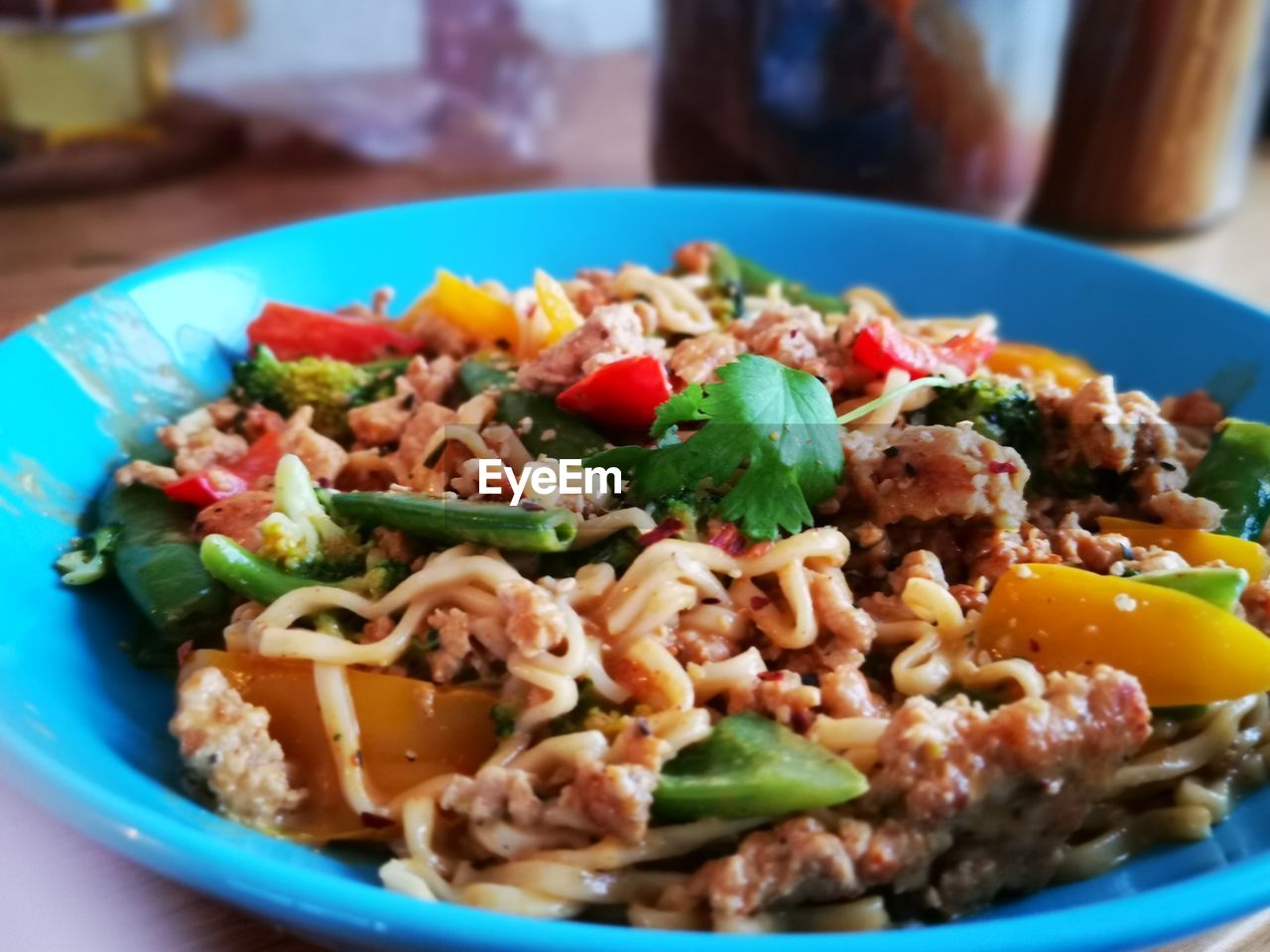 CLOSE-UP OF FOOD SERVED IN PLATE