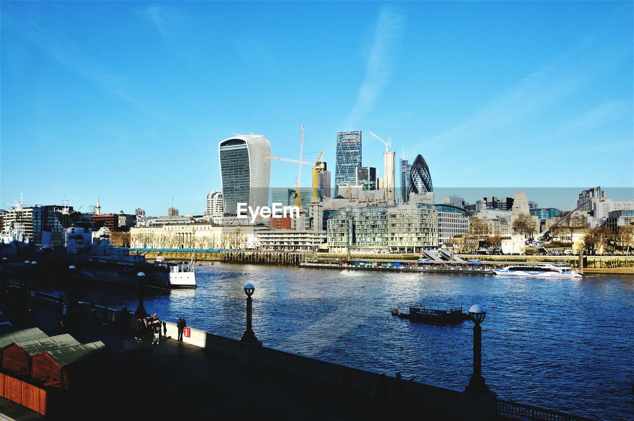 VIEW OF BUILDINGS AT WATERFRONT