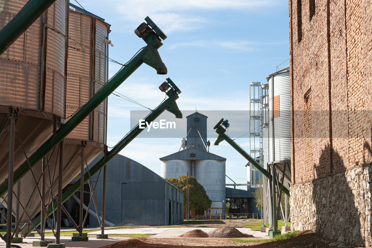 FACTORY AGAINST SKY