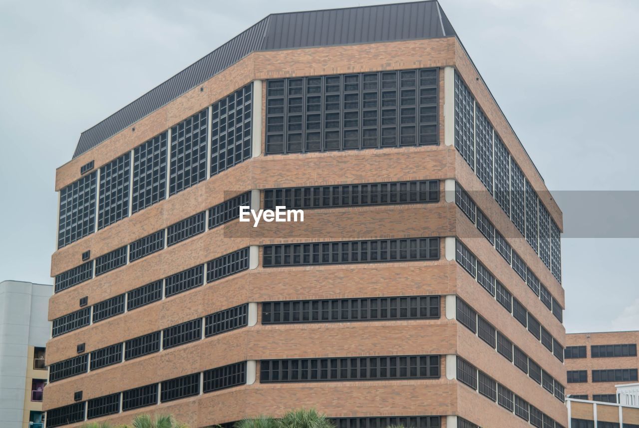 Low angle view of building against sky