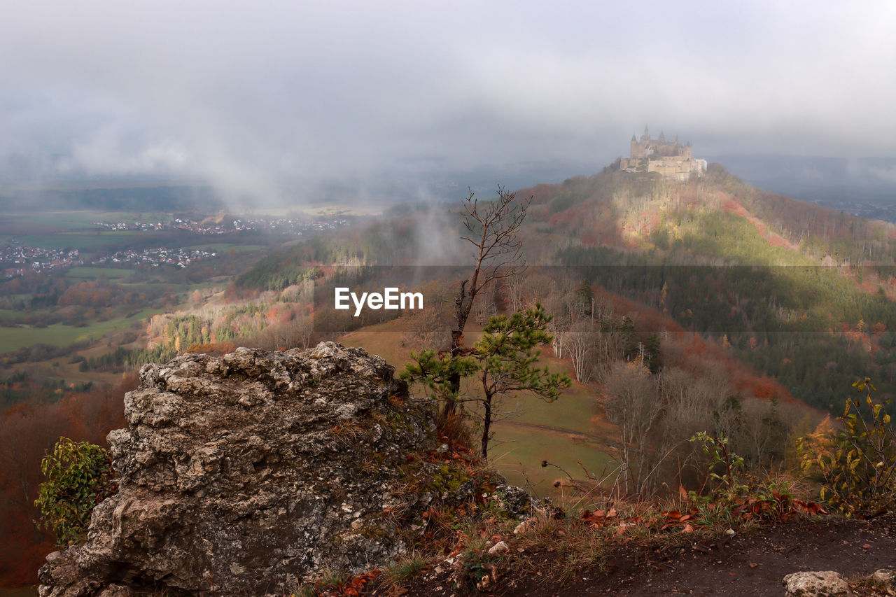 AERIAL VIEW OF LANDSCAPE AGAINST SKY