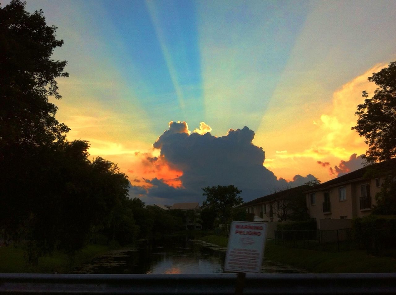 SCENIC VIEW OF SUNSET SKY