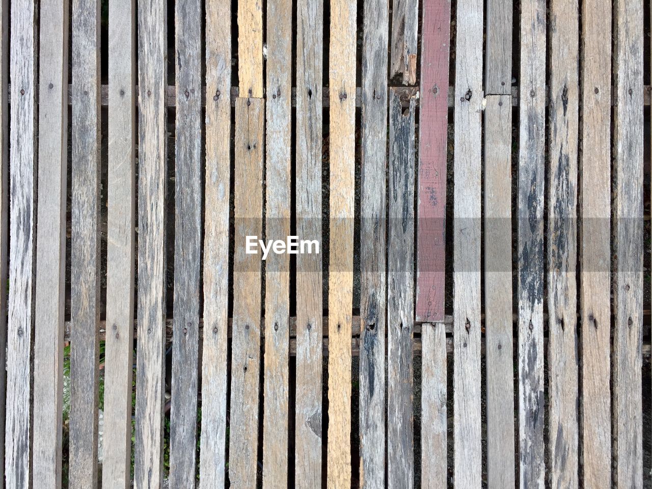 Full frame shot of wooden fence