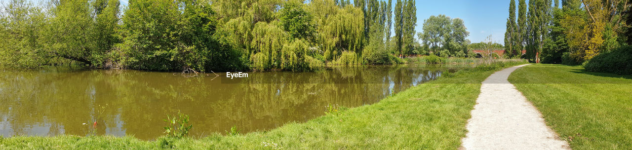 SCENIC VIEW OF LAKE
