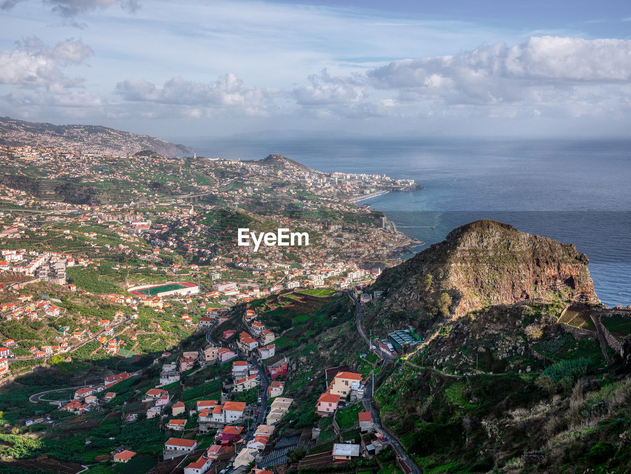 Outstanding landscape of madeira island. portugal.