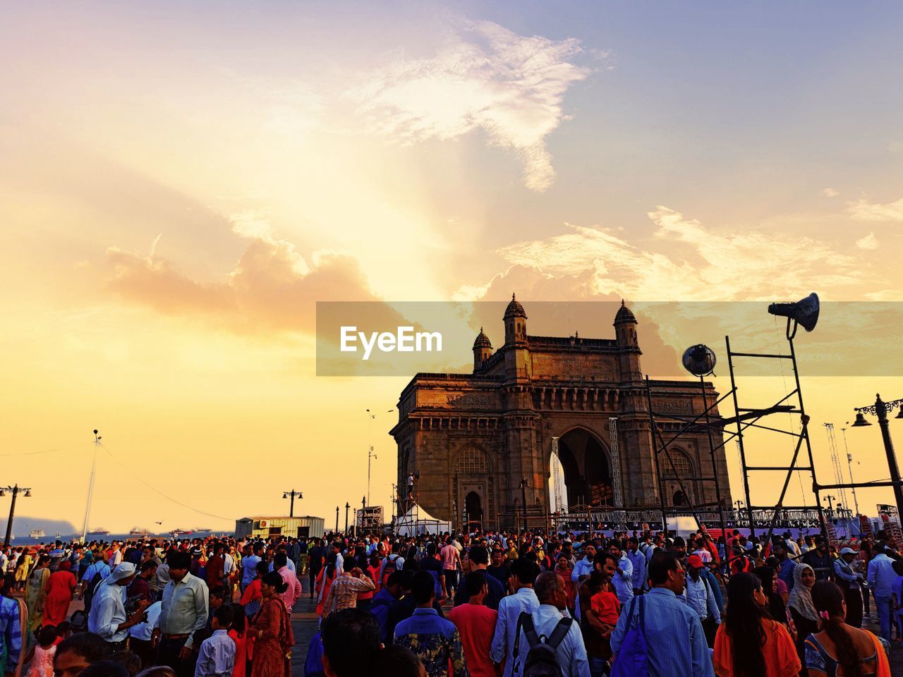 The gateway of india, old bombay 