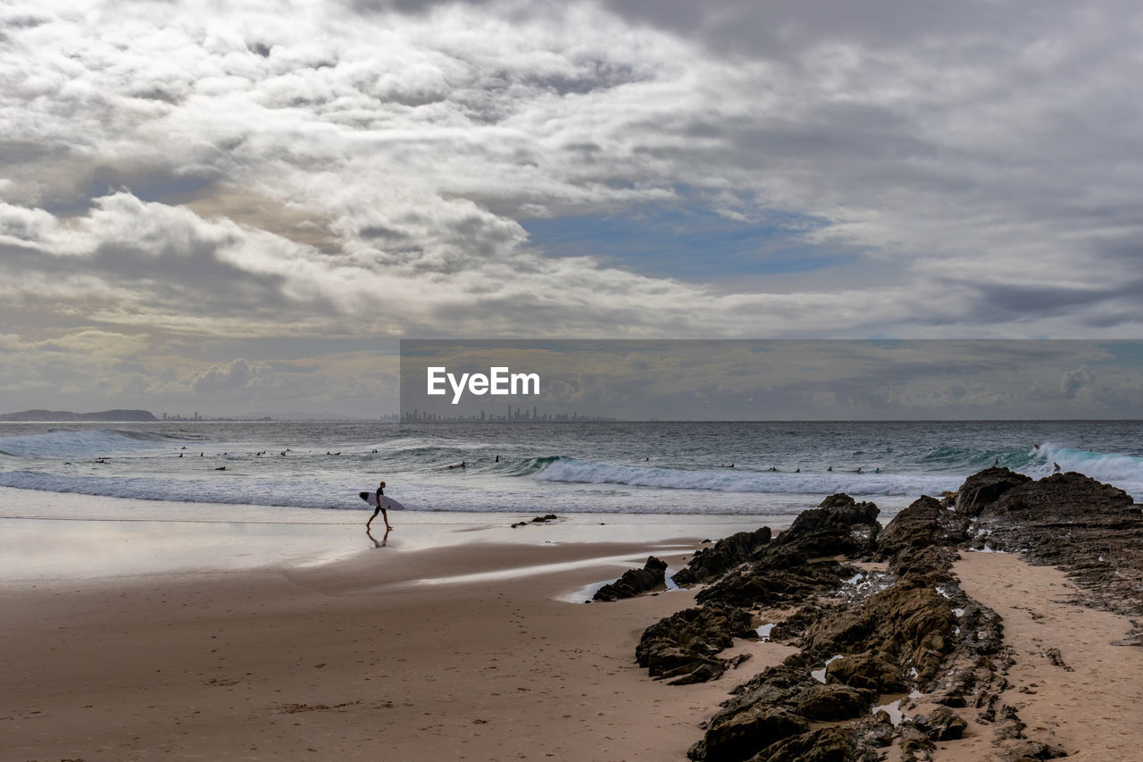 PANORAMIC VIEW OF SEA AGAINST SKY