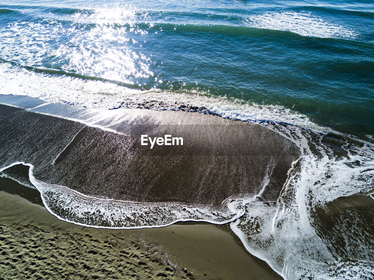 Scenic view of beach