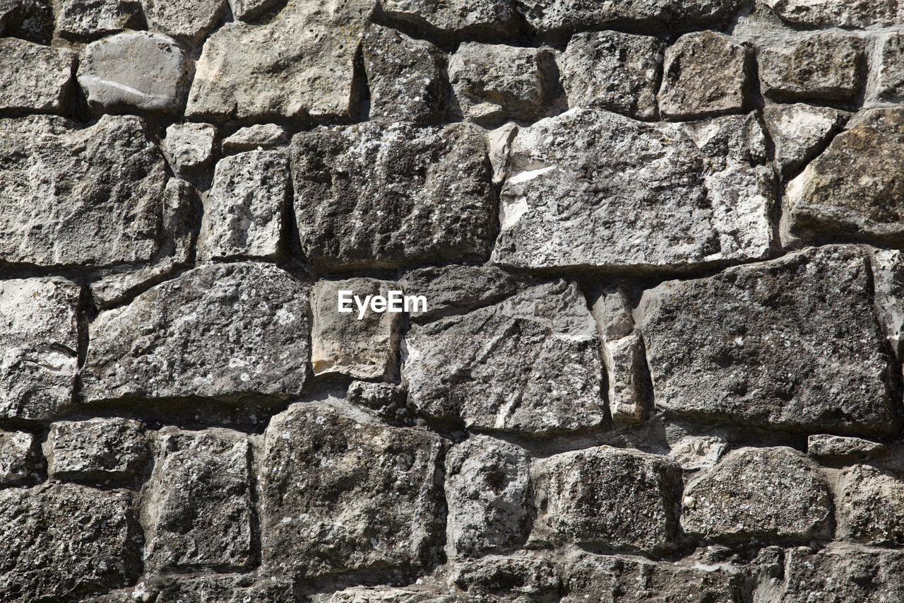 Full frame shot of stone wall