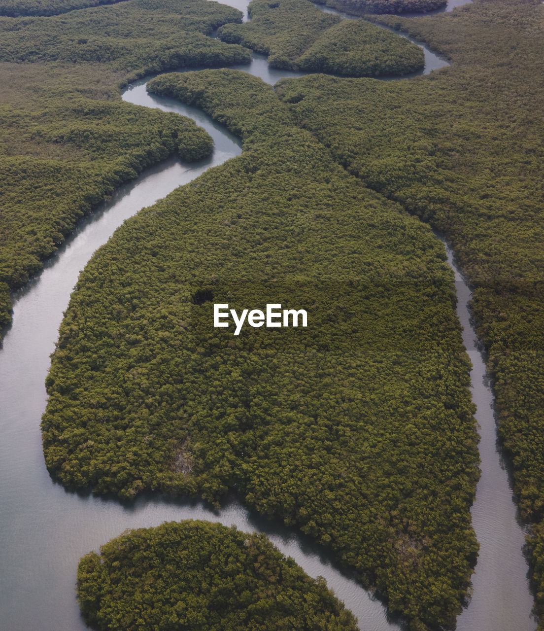 high angle view of landscape