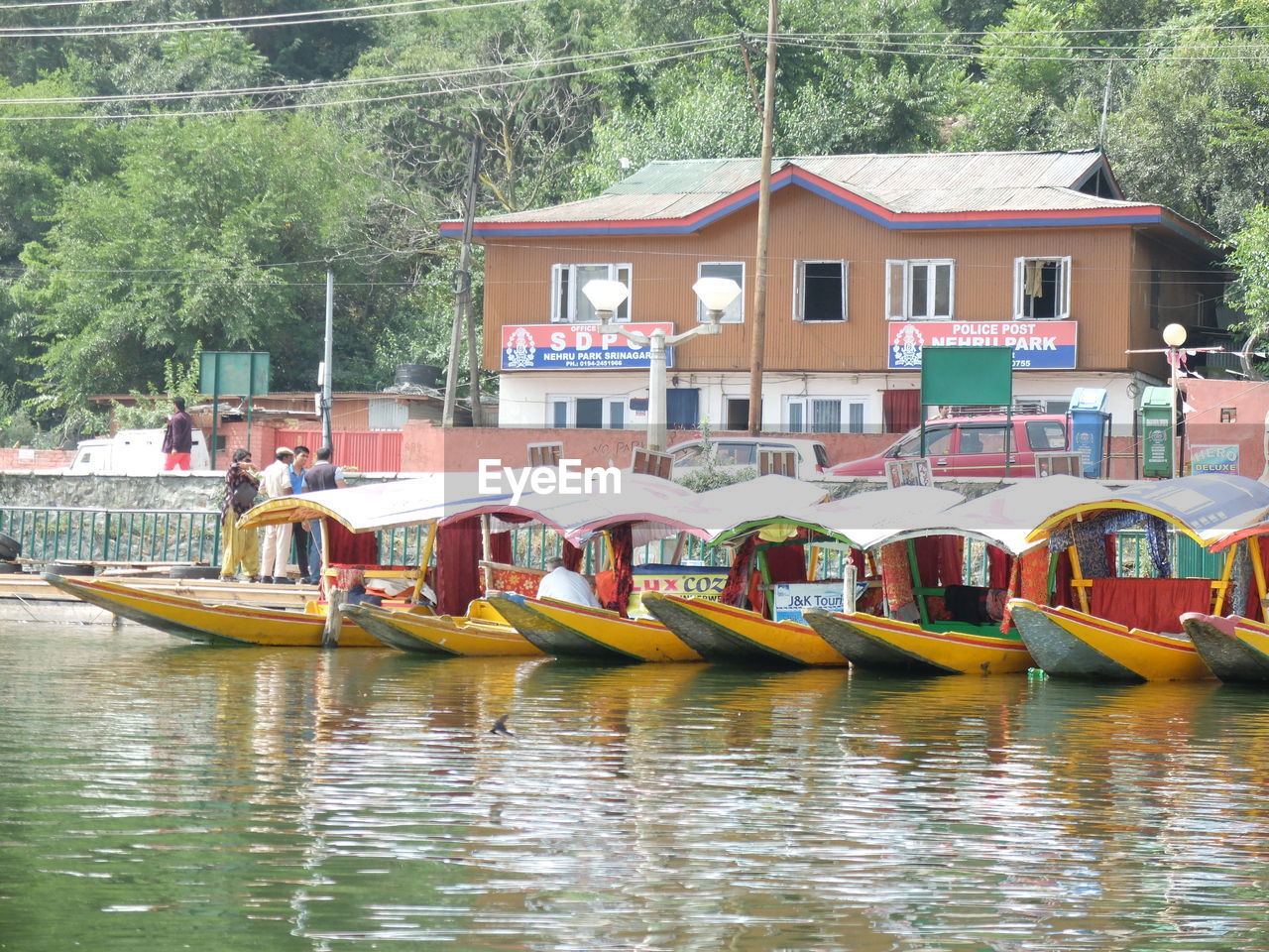 BOATS IN A RIVER