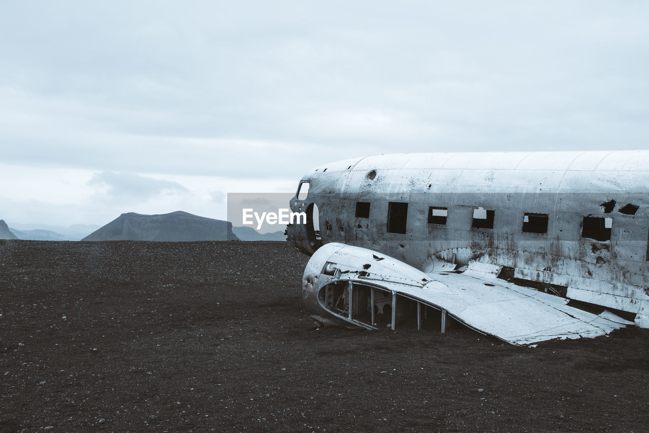 The dc-3 wreck in iceland