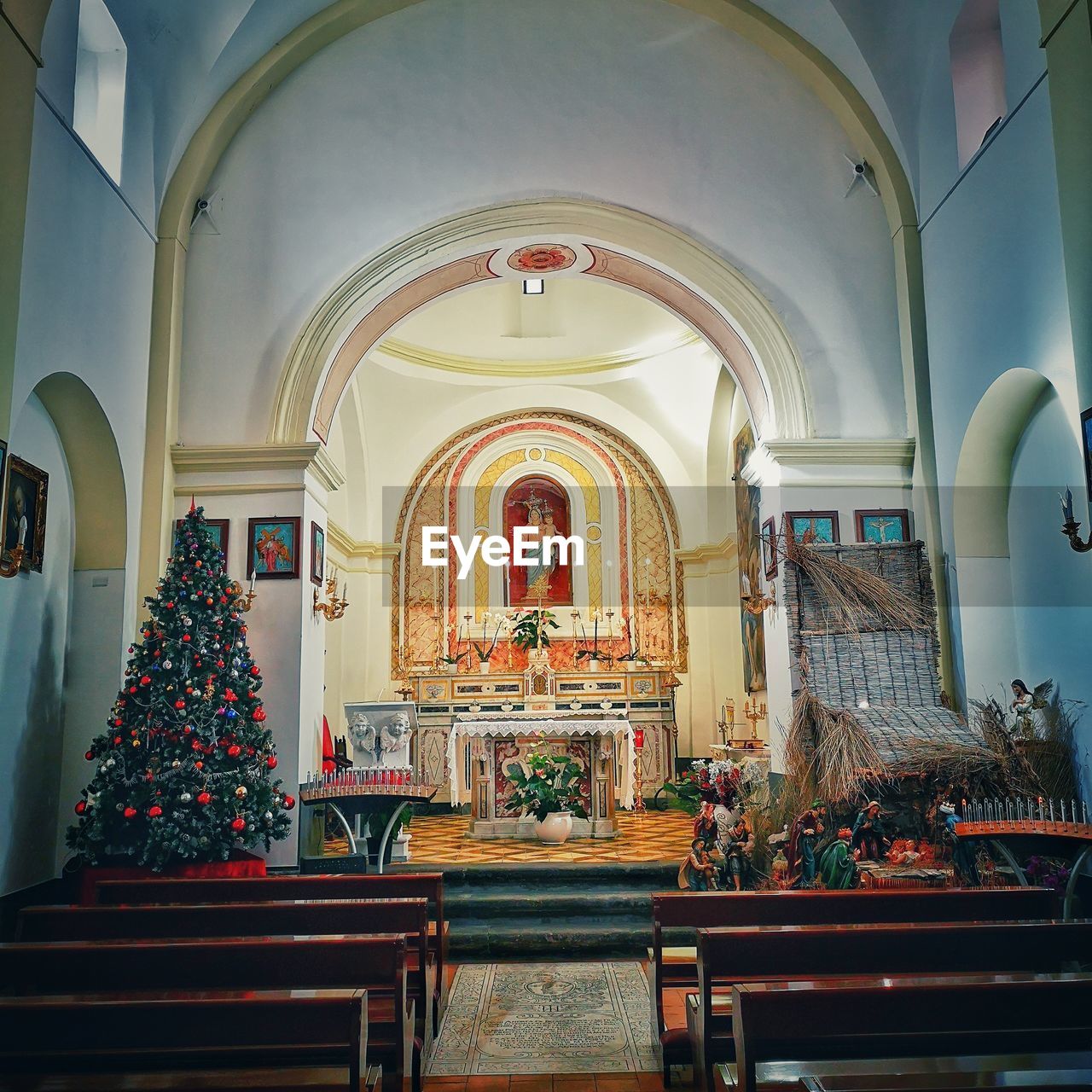 INTERIOR OF CHURCH