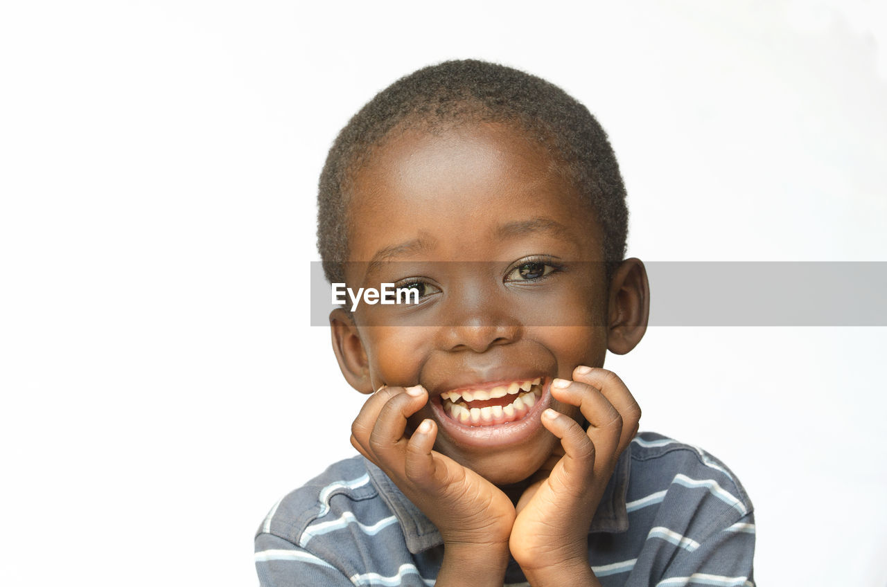 PORTRAIT OF SMILING BOY