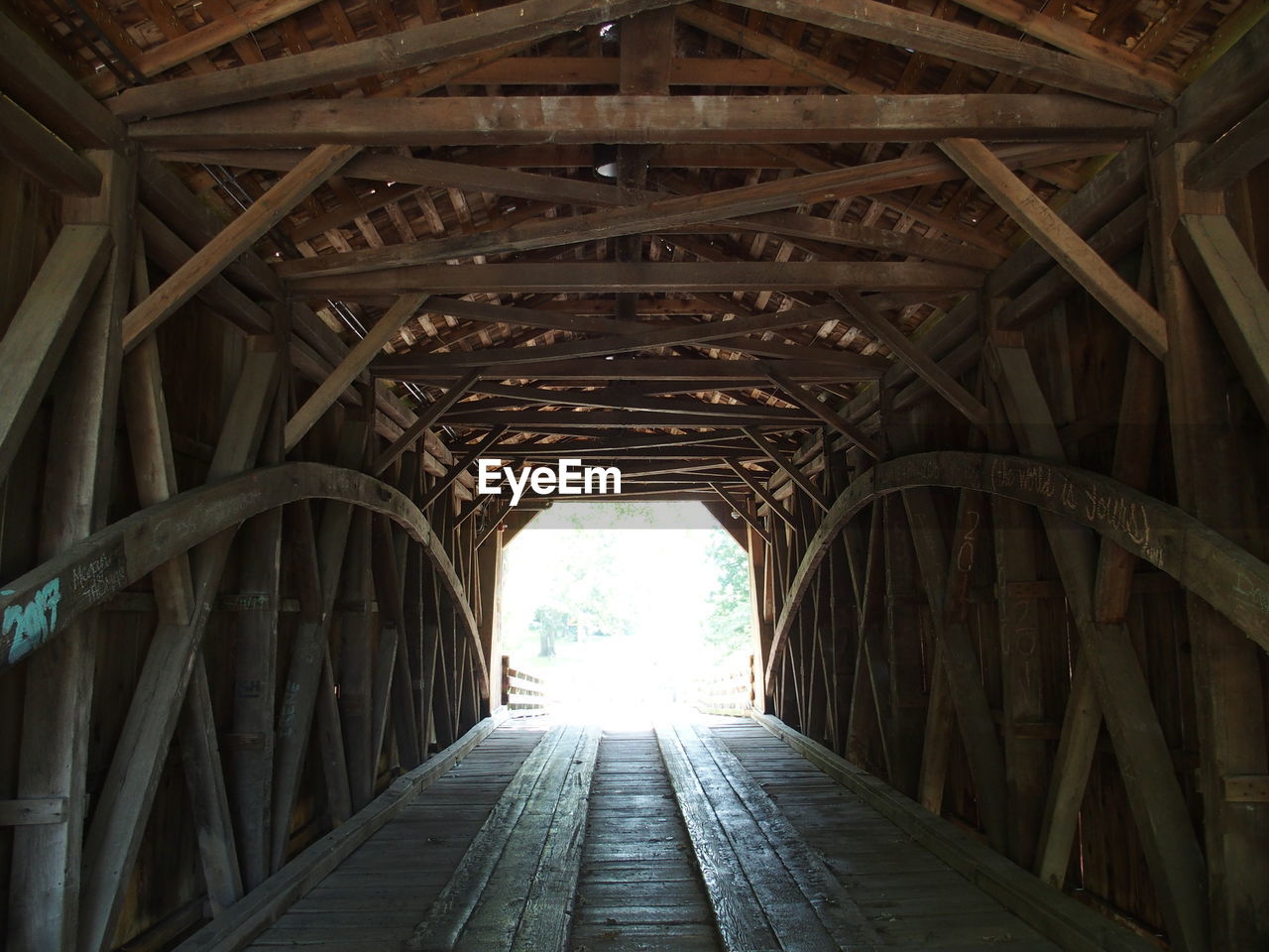 LOW ANGLE VIEW OF TUNNEL