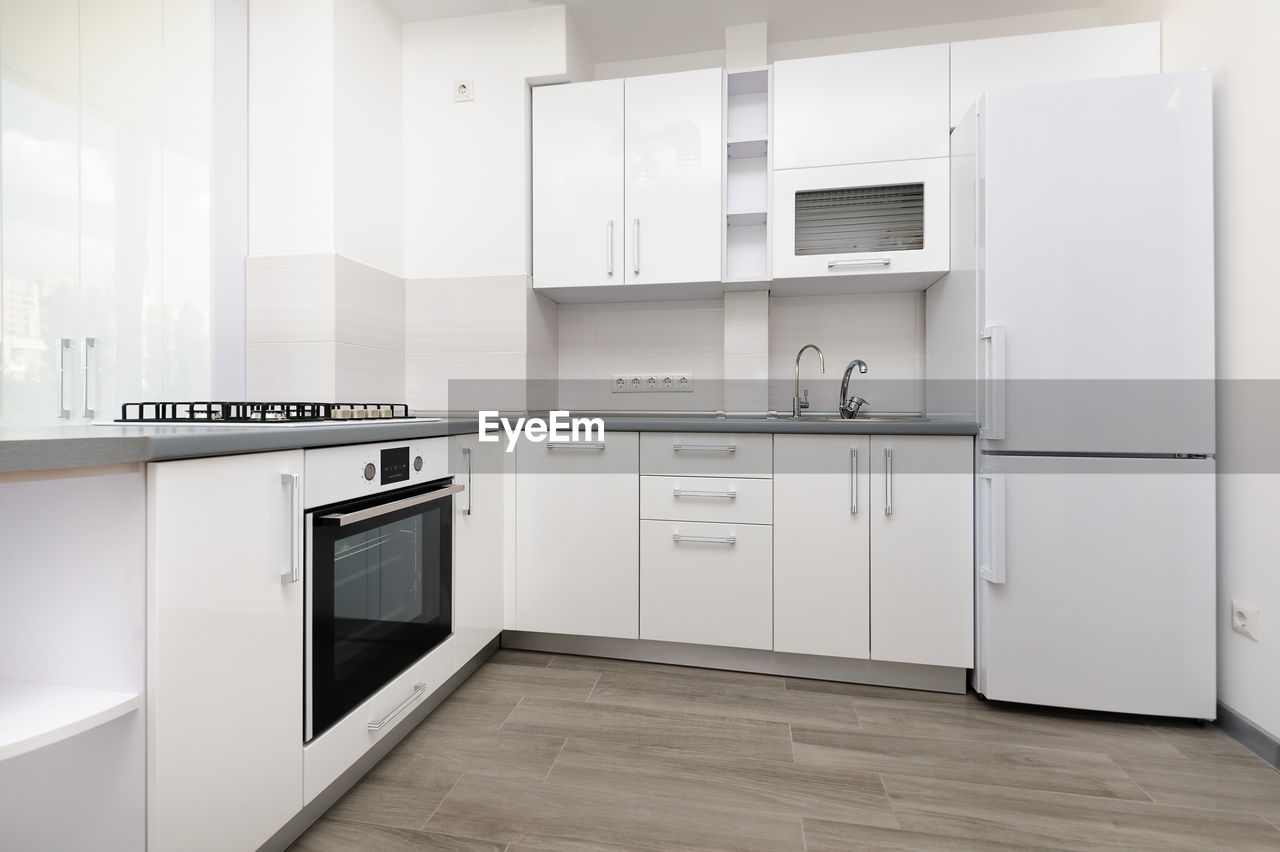 Interior of kitchen at home