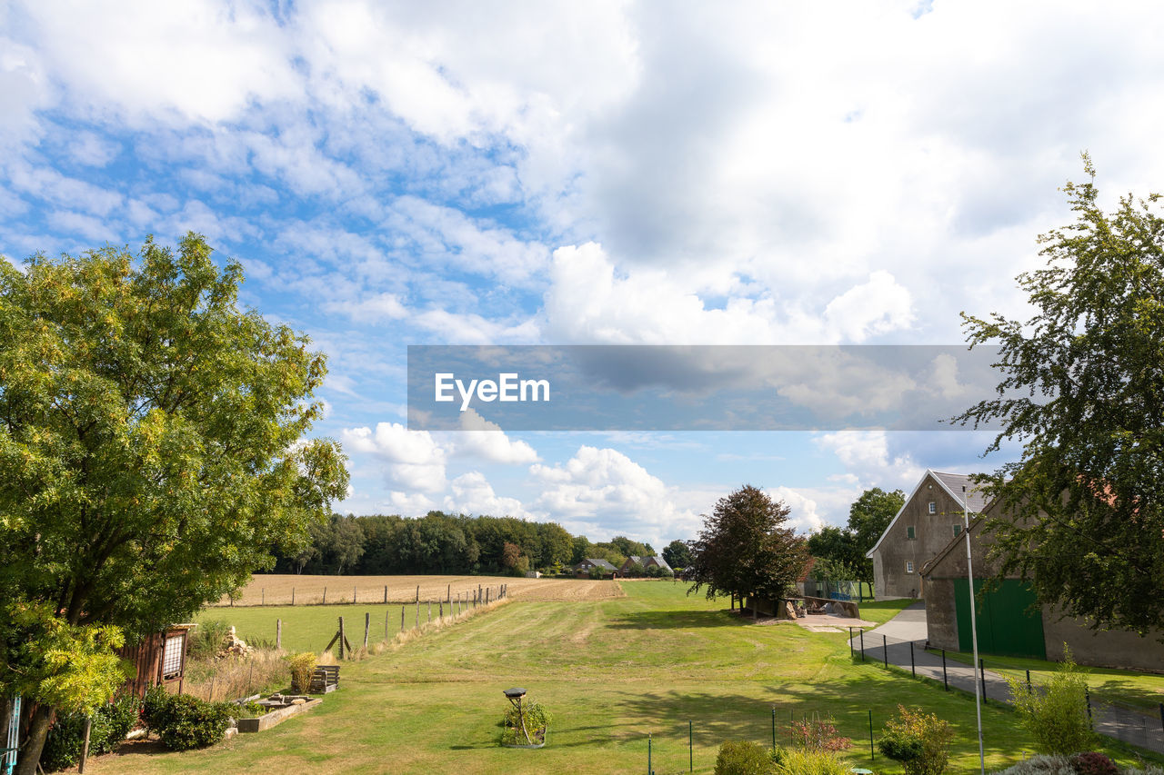 SCENIC VIEW OF GREEN LANDSCAPE AGAINST SKY