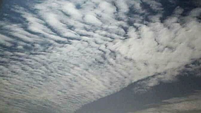 SCENIC VIEW OF CLOUDY SKY OVER LANDSCAPE