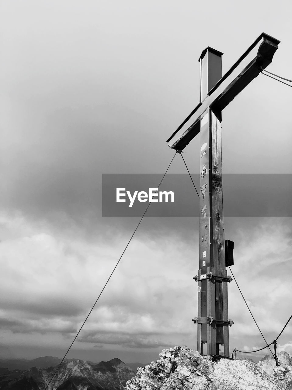 sky, black and white, nature, cloud, wind, monochrome photography, environment, no people, monochrome, landscape, technology, day, outdoors, mountain, beauty in nature, overcast, overhead power line, land, snow, electricity, power generation, architecture, rural scene, scenics - nature, cable, low angle view