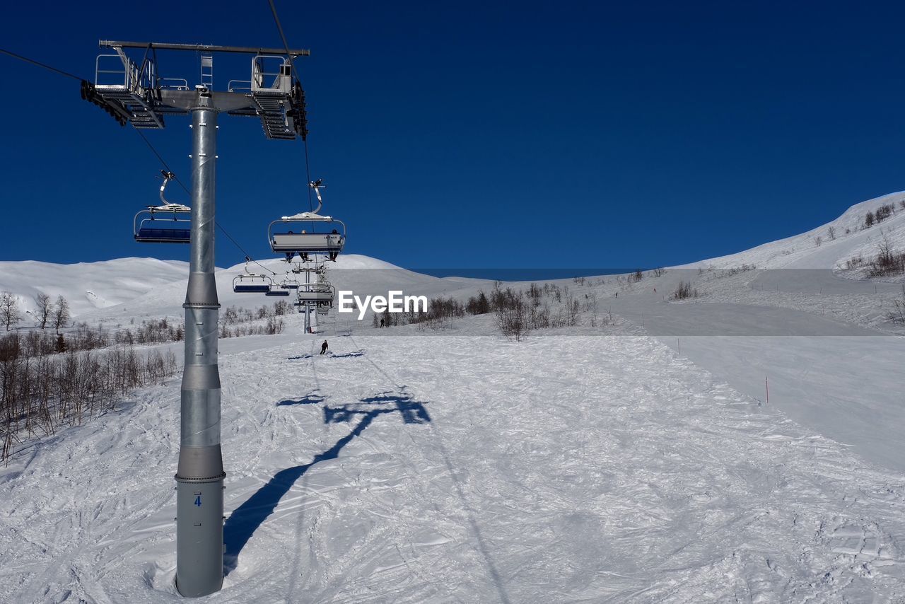 Scenic view of snowcapped mountain against cloudy sky