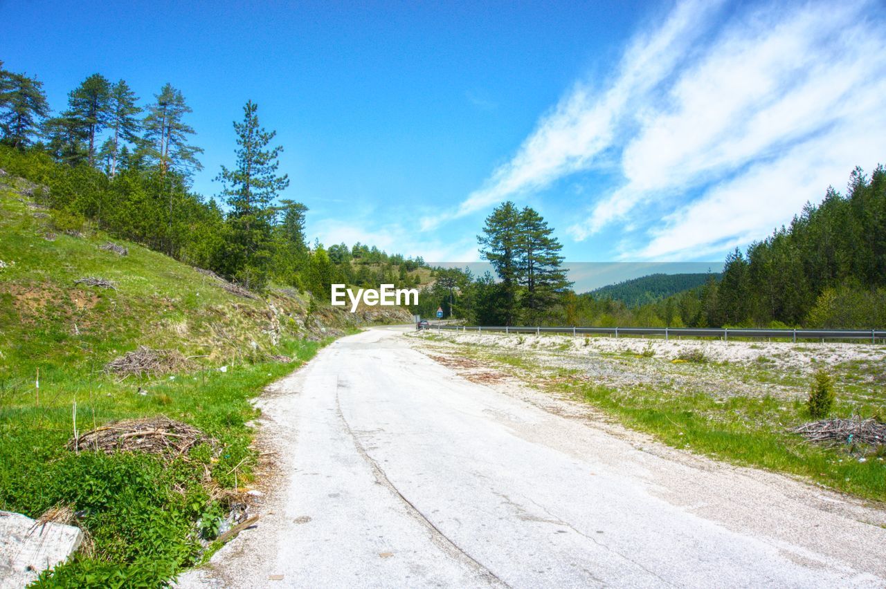 Beautiful nature on zlatibor roads