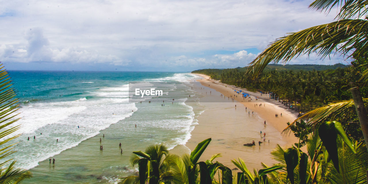 PANORAMIC VIEW OF SEA AGAINST SKY