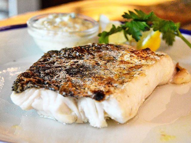 CLOSE-UP OF SERVED FOOD