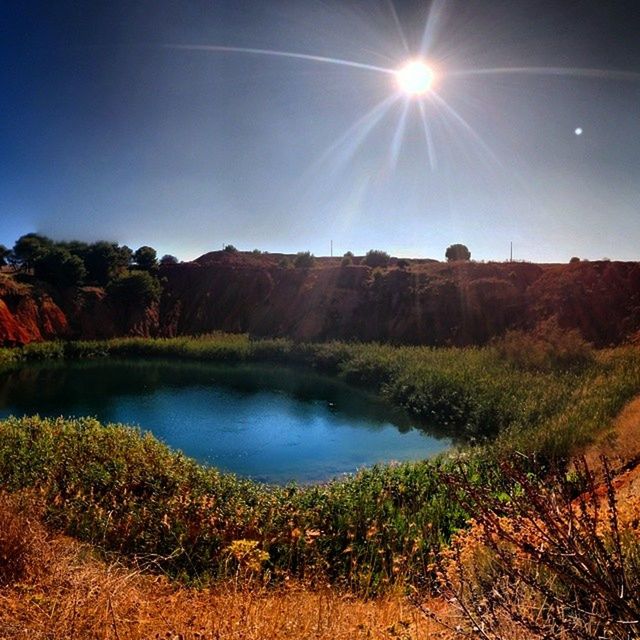 SCENIC VIEW OF RIVER AGAINST SKY