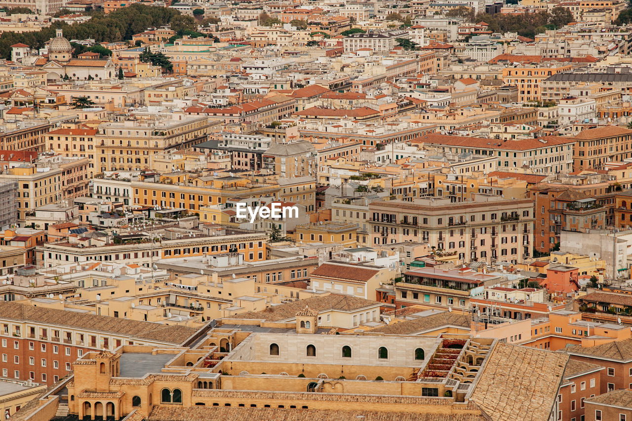 The vatican from a birds eye view.