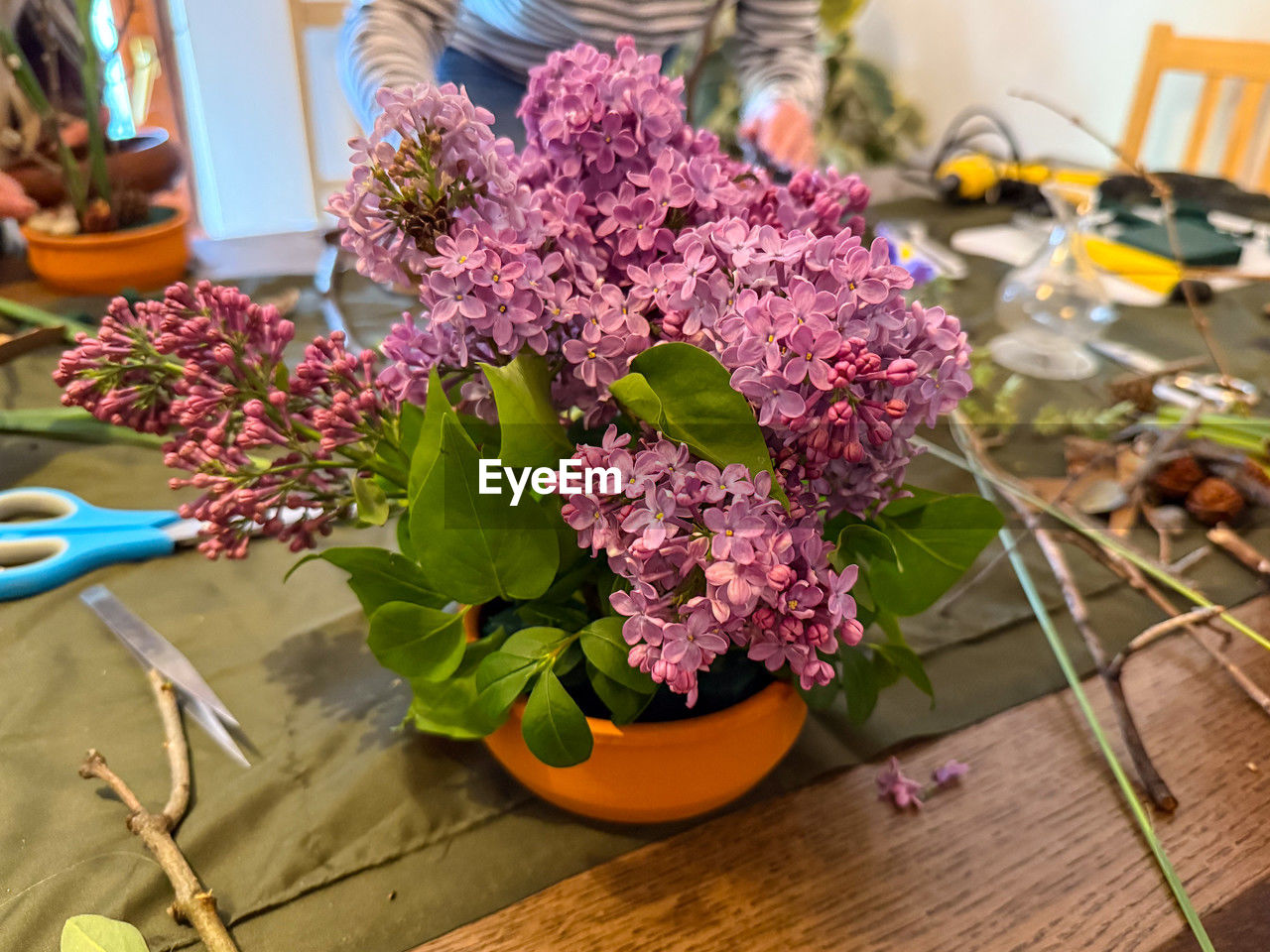 flower, flowering plant, plant, floristry, nature, floral design, beauty in nature, freshness, flower arrangement, art, business, indoors, small business, bouquet, business finance and industry, table, arrangement, retail, growth, potted plant, flower shop, day, bunch of flowers, no people, spring, fragility, variation, multi colored
