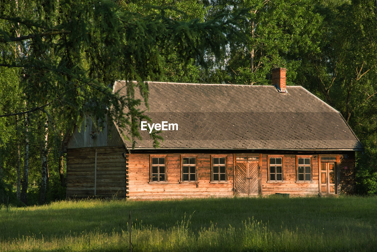 Country house in the forest