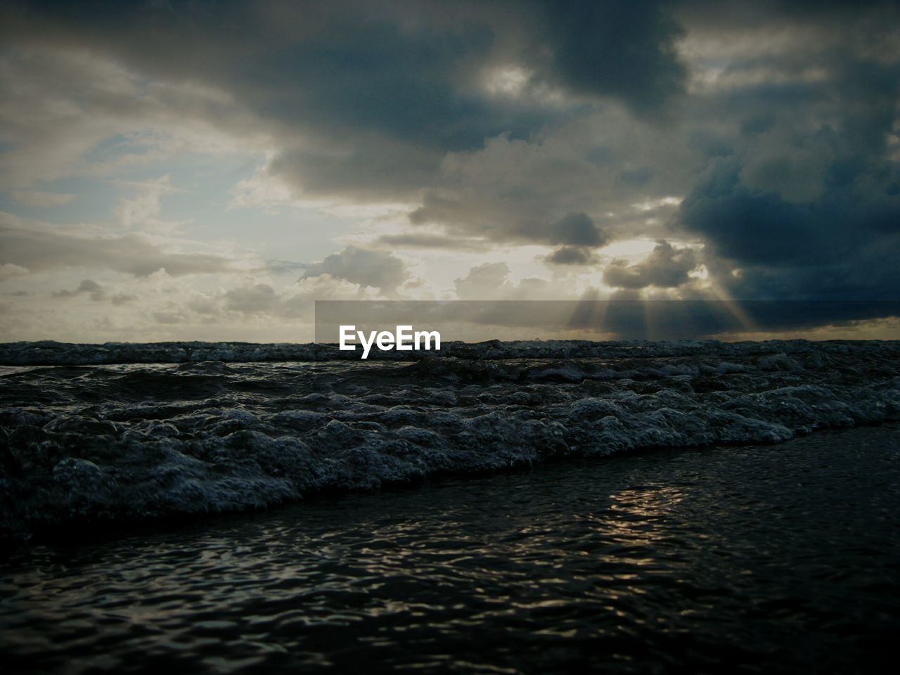 View of calm sea against the sky