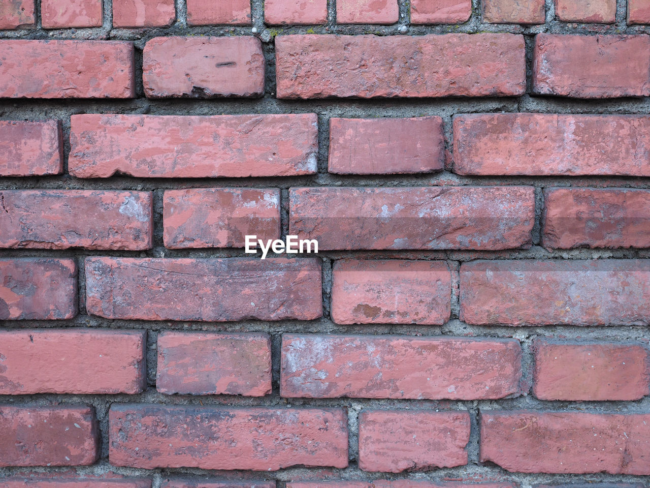 high angle view of brick wall