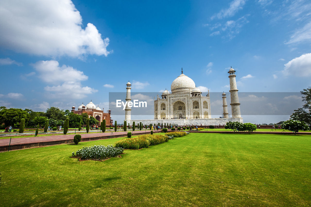 Differenet prospective of taj mahal- india