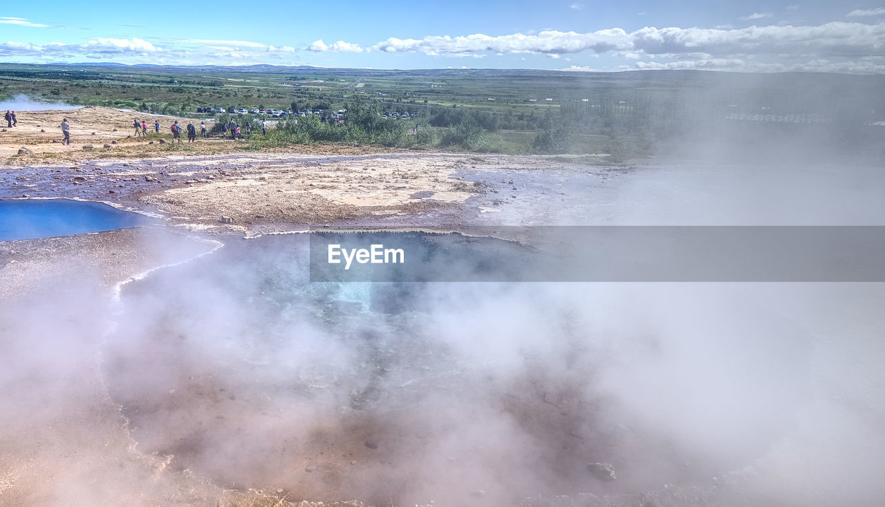 Geyser in iceland