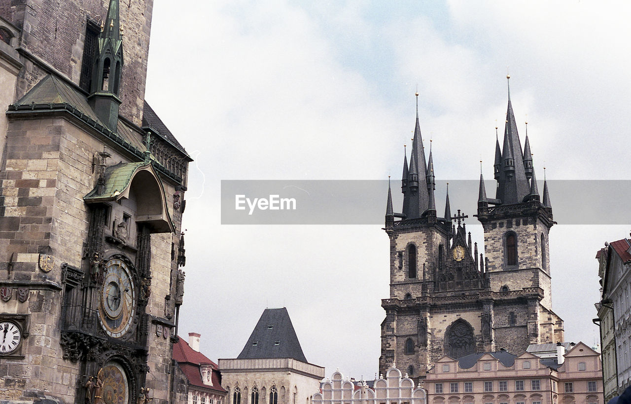 Low angle view of cathedral against sky