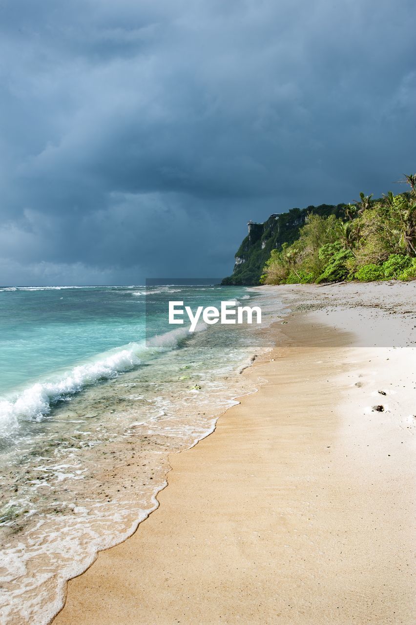 VIEW OF BEACH AGAINST SKY