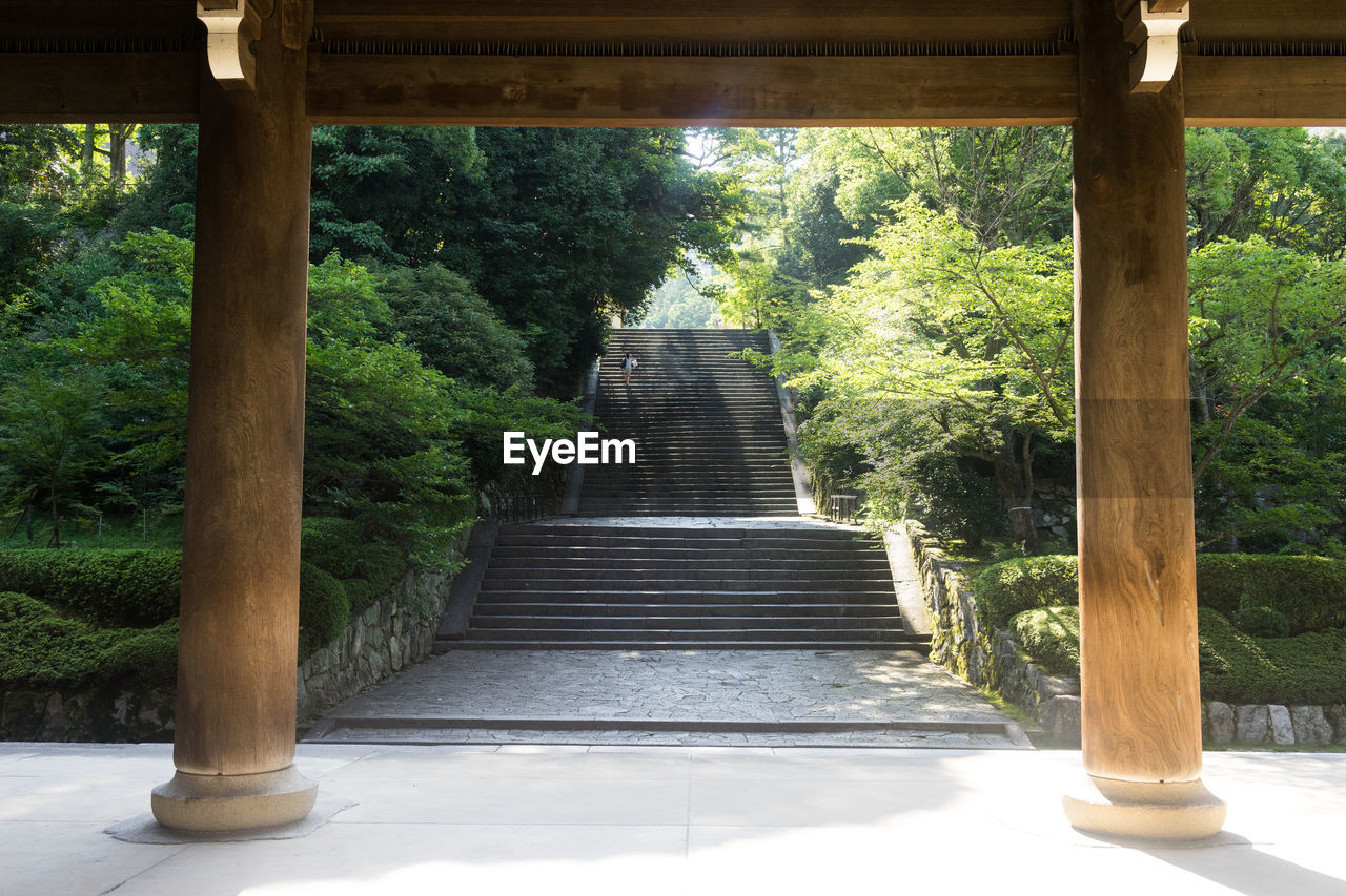 STEPS LEADING TO TEMPLE